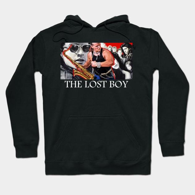 The lost boy saxophone Hoodie by kilshamy